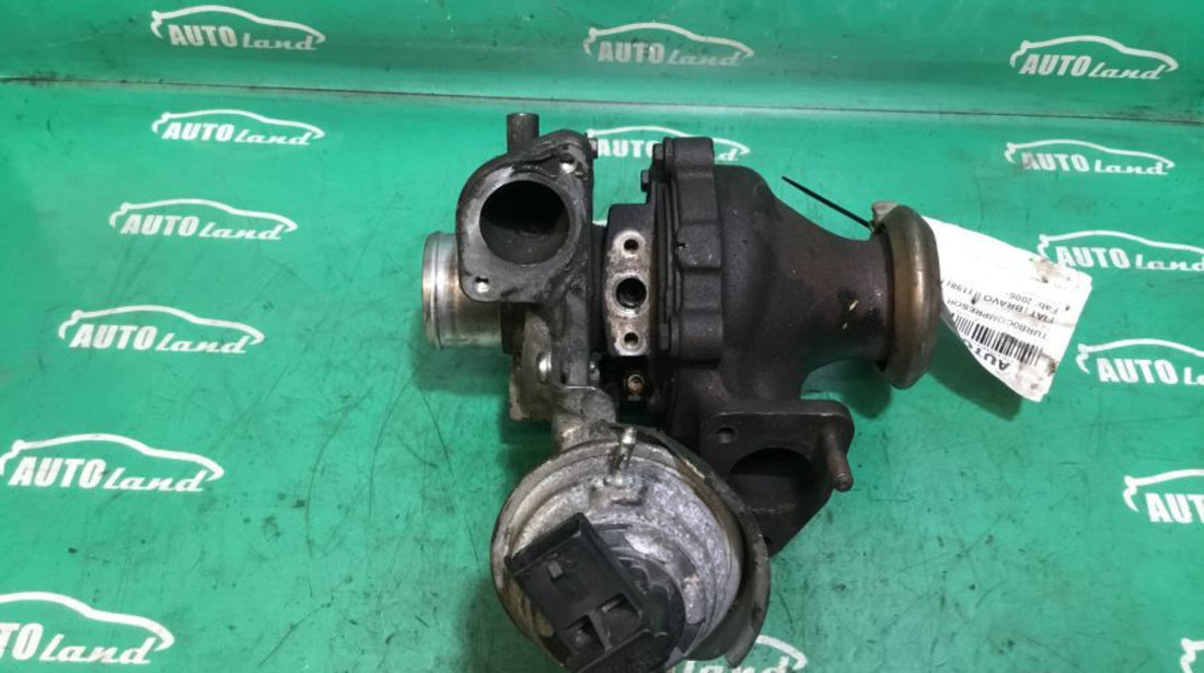 Turbocompresor turbina 55220701 1.6 TD Fiat BRAVO II 198 hatchback 2006