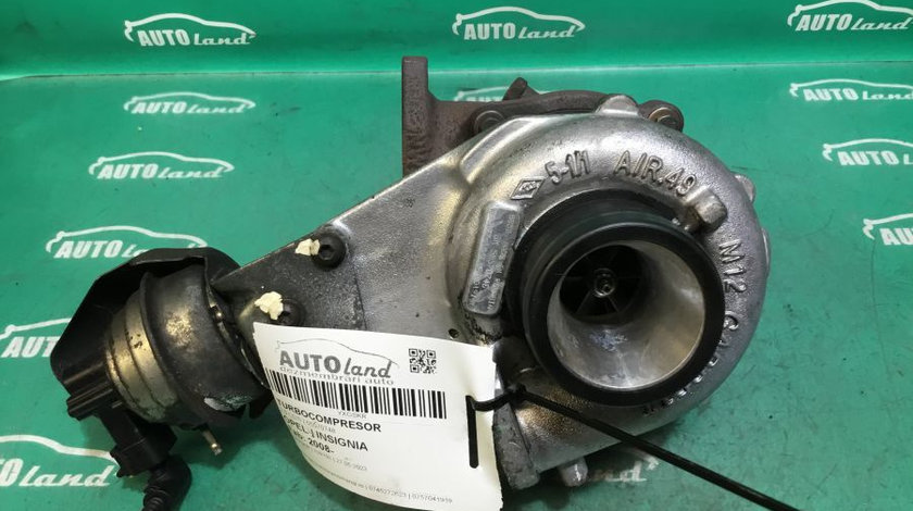 Turbocompresor turbina 55570748 2.0 CDTI Opel INSIGNIA 2008