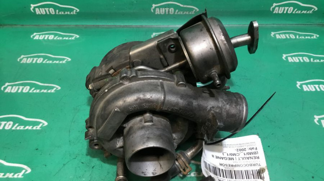 Turbocompresor turbina 8200398585 1.9 DCI Racire pe Apa Renault MEGANE II BM0/1 ,CM0/1 2002