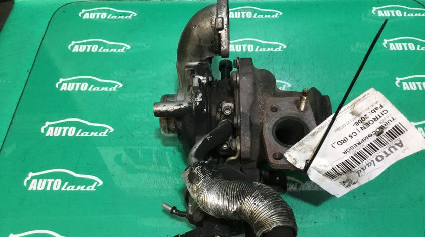 Turbocompresor turbina 9636120680 1.6 HDI Citroen C5 RD 2008