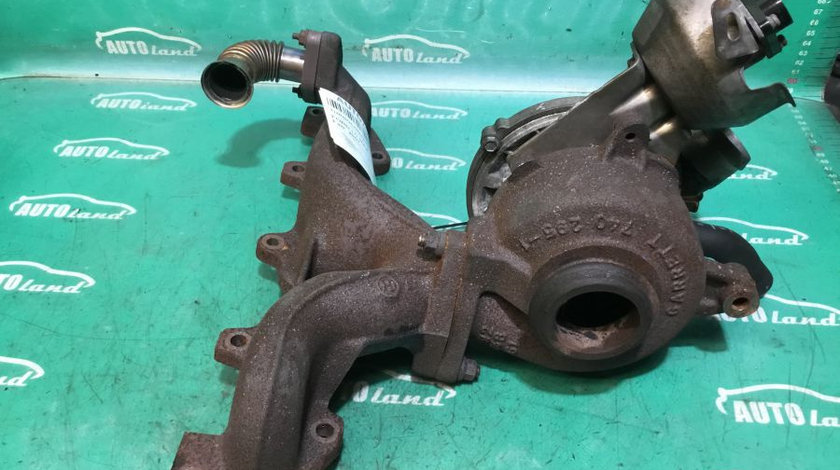 Turbocompresor turbina 9662164980 2.0 TDCI Ford C-MAX 2007