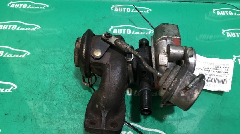 Turbocompresor turbina 9682881380 1.6 HDI. TD025s206t4 Peugeot PARTNER Combispace 5F 1996