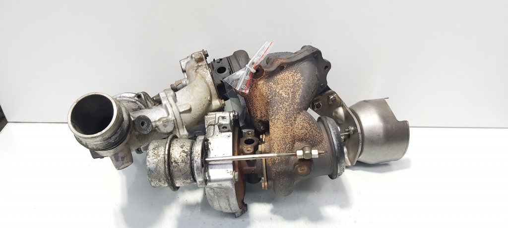 Turbosuflanta biturbo, cod A6510902880, A6510905780, Mercedes Clasa C T-Model (S204), 2.2 CDI, OM651912 (id:689839)