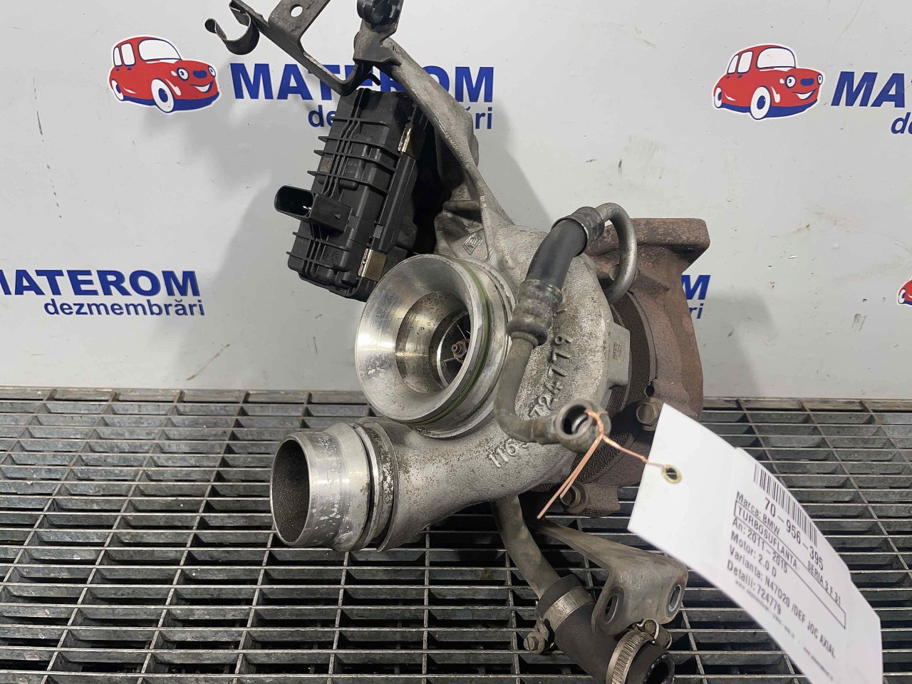TURBOSUFLANTA BMW SERIA 3 F 31 SERIA 3 F 31 2.0 D - (2011 2015)