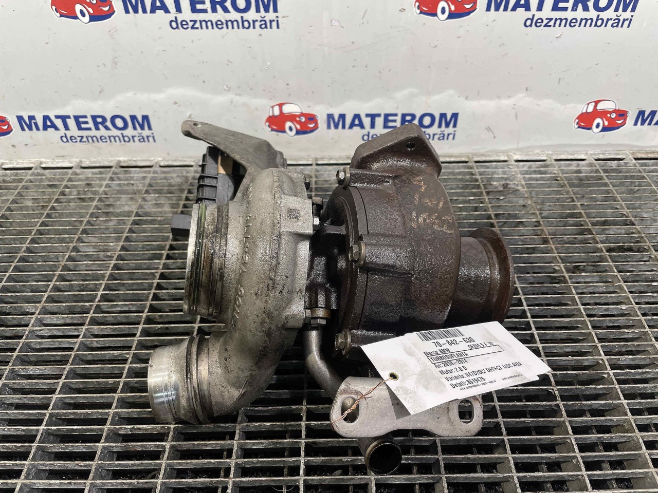 TURBOSUFLANTA BMW SERIA 5 F 10 2.0 D - (2010 2014)