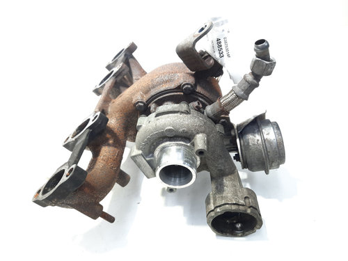 Turbosuflanta, cod 038253014F, Skoda Octavia 2 (1Z3), 1.9 TDI, BXE (pr:110747)