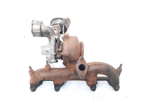 Turbosuflanta, cod 03G253014F, Audi A3 Sportback (8PA), 1.9 TDI, BXE (idi:509535)