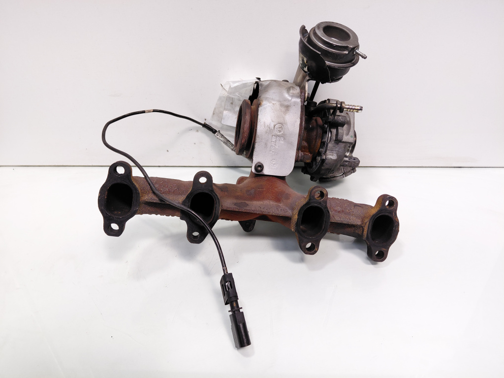 Turbosuflanta, cod 03G253014N, Skoda Octavia 2 Combi (1Z5), 2.0 TDI, BMM (id:696576)