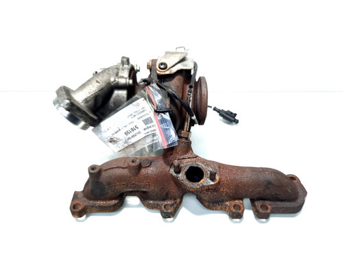 Turbosuflanta, cod 03L253016H, Seat Ibiza 5 ST (6J8), 1.6 TDI, CAY (idi:516159)