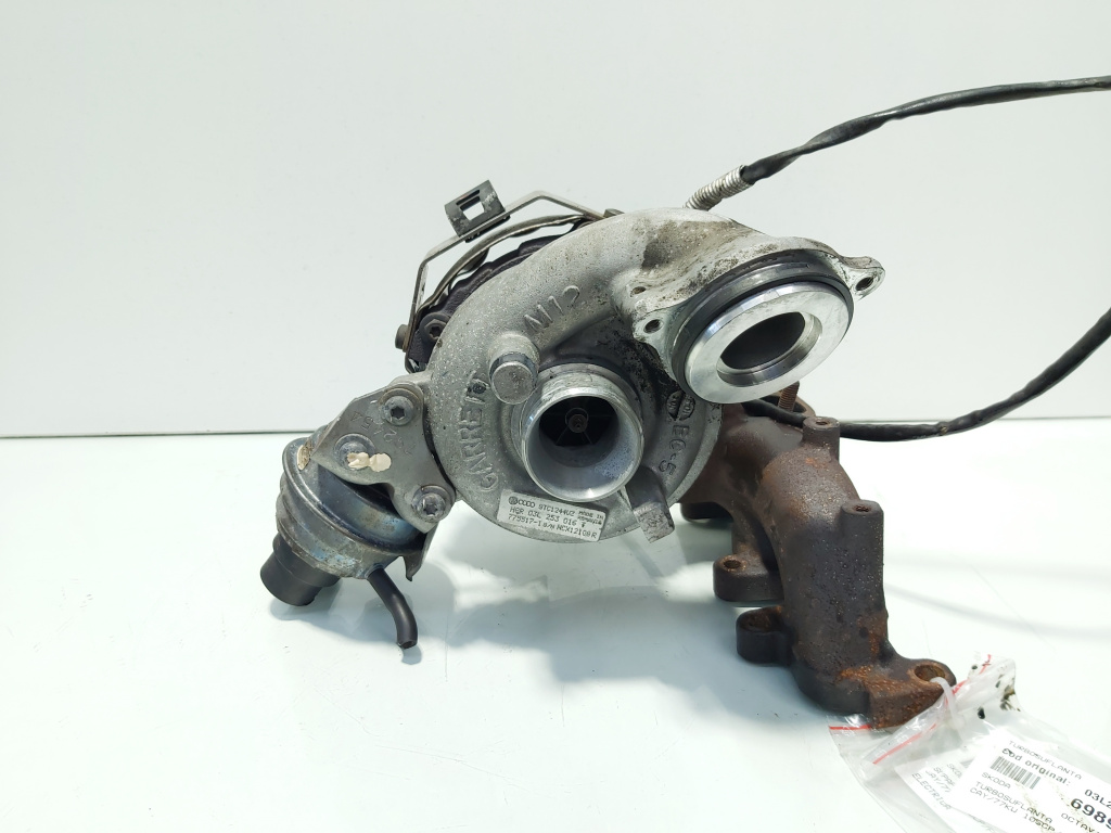 Turbosuflanta, cod 03L253016T, Skoda Octavia 2 Combi (1Z5) 1.6 TDI, CAY (id:698933)