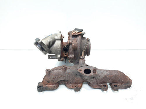 Turbosuflanta, cod 03L253056D, Seat Ibiza 5 Sportcoupe (6J1), 1.6 TDI, CAYB (idi:438250)
