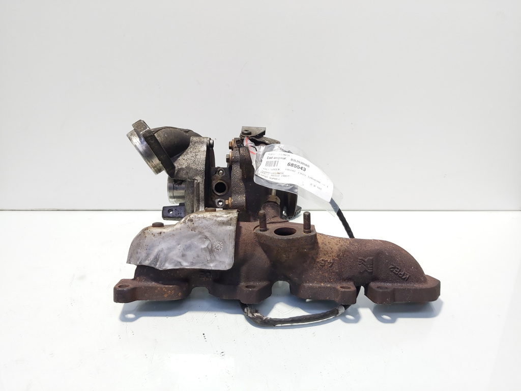 Turbosuflanta, cod 03L253056G, Vw Jetta 4 (6Z) 2.0 TDI, CFF (idi:685543)