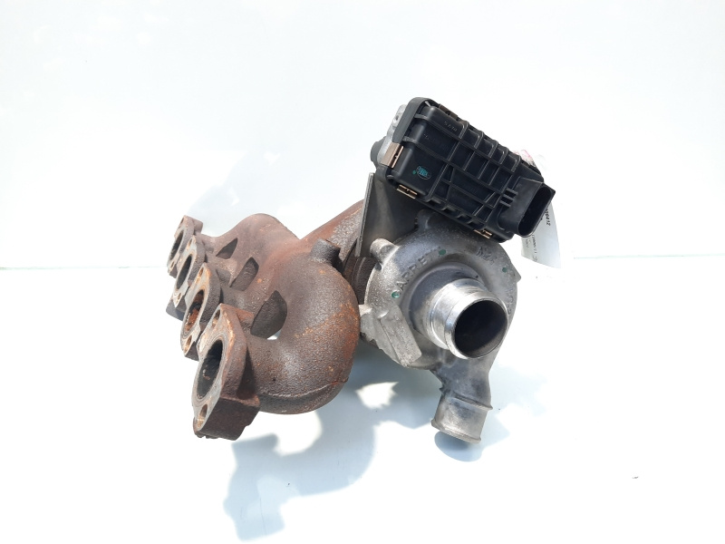 Turbosuflanta, cod 6S7Q-6K682-AD, Jaguar X-Type, 2.2 TDCI, QJBA (idi:474829)
