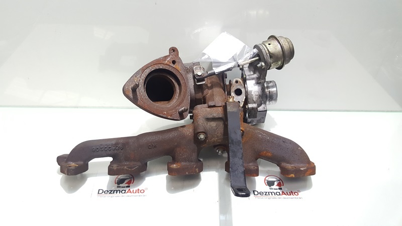 Turbosuflanta, cod 90531518, Opel Astra G sedan (F69) 2.0 DI (id:349286)