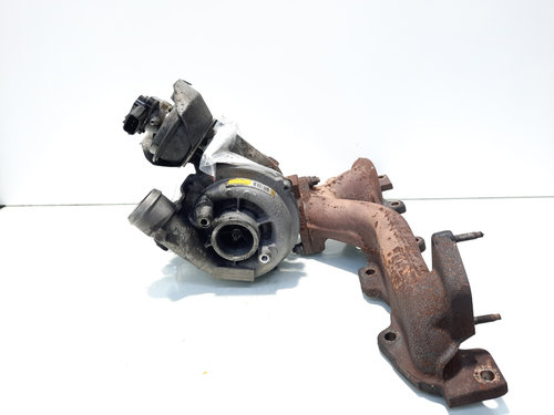 Turbosuflanta, cod 9662464980, Ford Focus C-Max, 2.0 TDCI, G6DA (pr:110747)