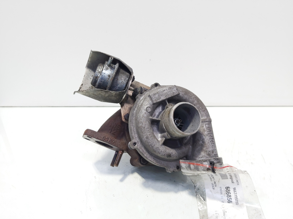 Turbosuflanta, cod 9663199280, Ford Focus 2 (DA) 1.6 TDCI, G8DB (id:686856)