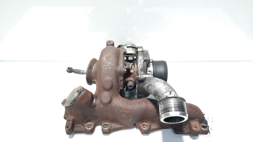 Turbosuflanta, cod GM55205483, Opel Astra H, 1.9 cdti, Z19DTH (idi:485189)