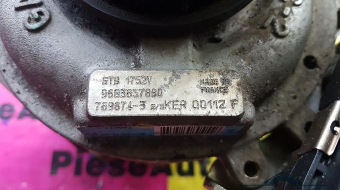 Turbosuflanta cu actuator 2.2 hdi 156 cp Mitsubishi Outlander 2 (2006->) 9683657880