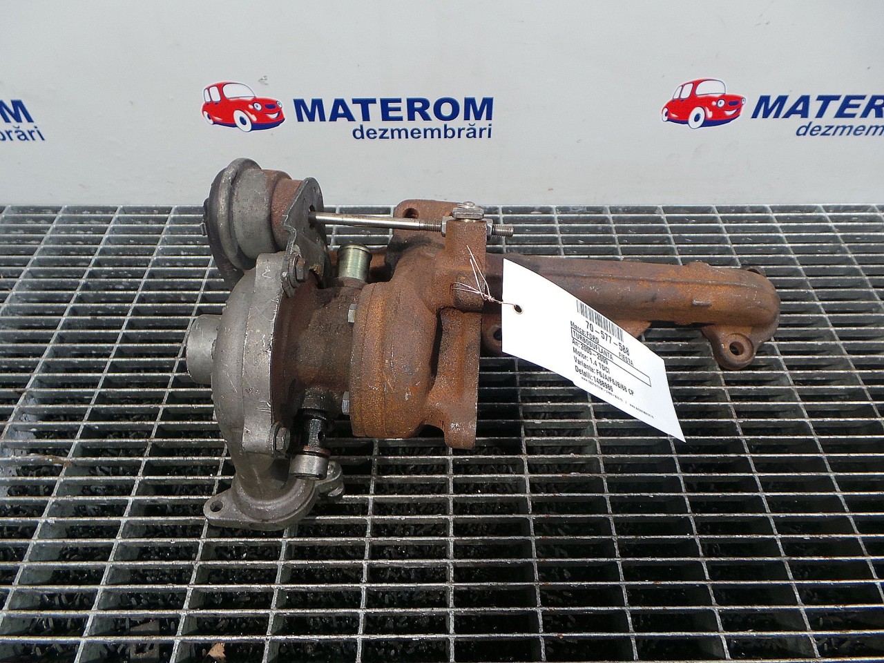 TURBOSUFLANTA FORD FIESTA 1.4 TDCI - (2005 2008)