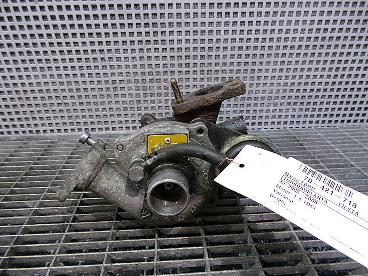 TURBOSUFLANTA FORD FIESTA 1.4 TDCI - (2005 2008)