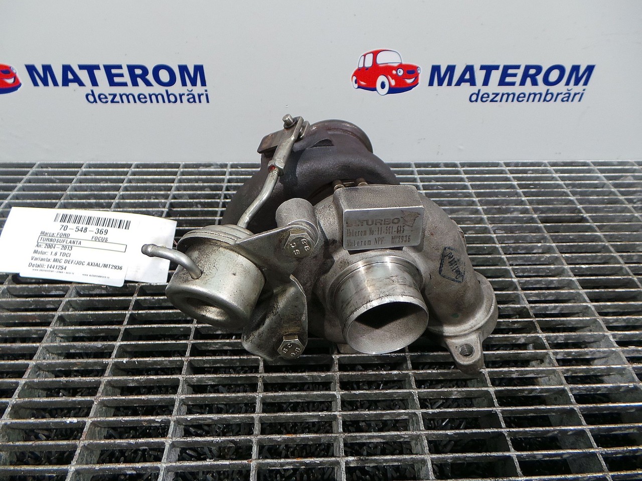 TURBOSUFLANTA FORD FOCUS FOCUS 1.6 TDCI - (2004 2008)
