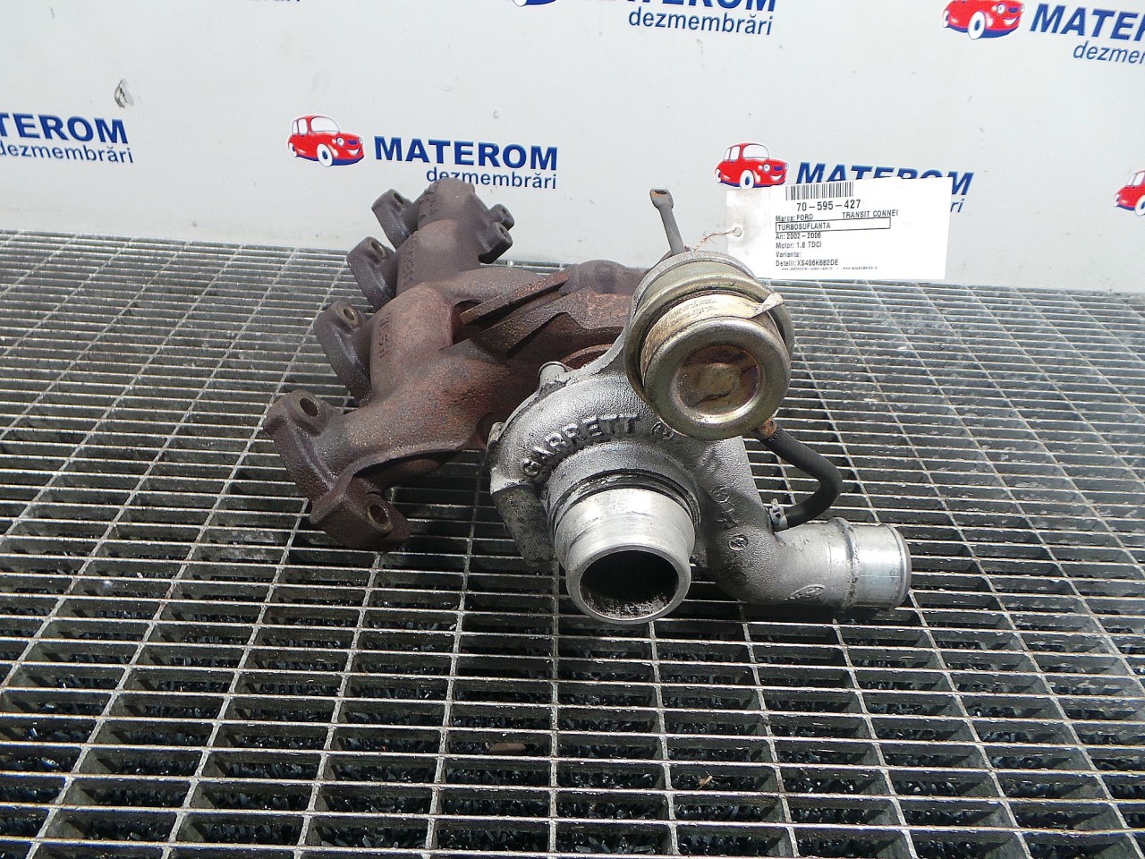 TURBOSUFLANTA FORD TRANSIT CONNECT 1.8 TDCI - (2002 2009)