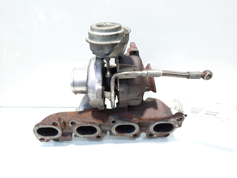 Turbosuflanta, GM55205483, Opel Vectra C, 1.9cdti, Z19DTH