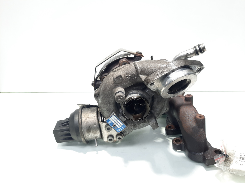 Turbosuflanta KKK, cod 03L253056G, VW Jetta 4 (6Z), 2.0 TDI, CFF (idi:585763)