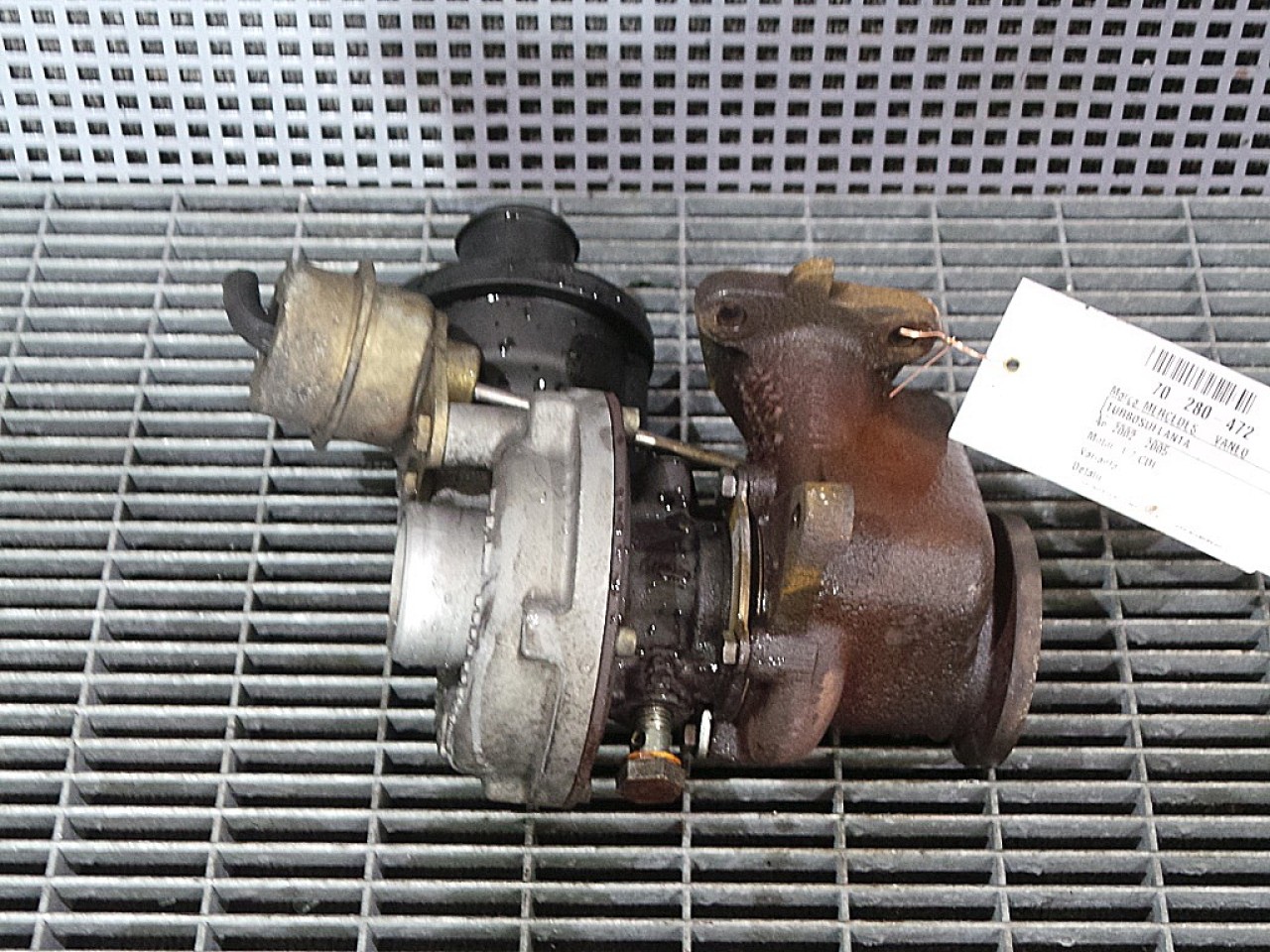 TURBOSUFLANTA MERCEDES VANEO VANEO 1.7 CDI - (2002 2005)