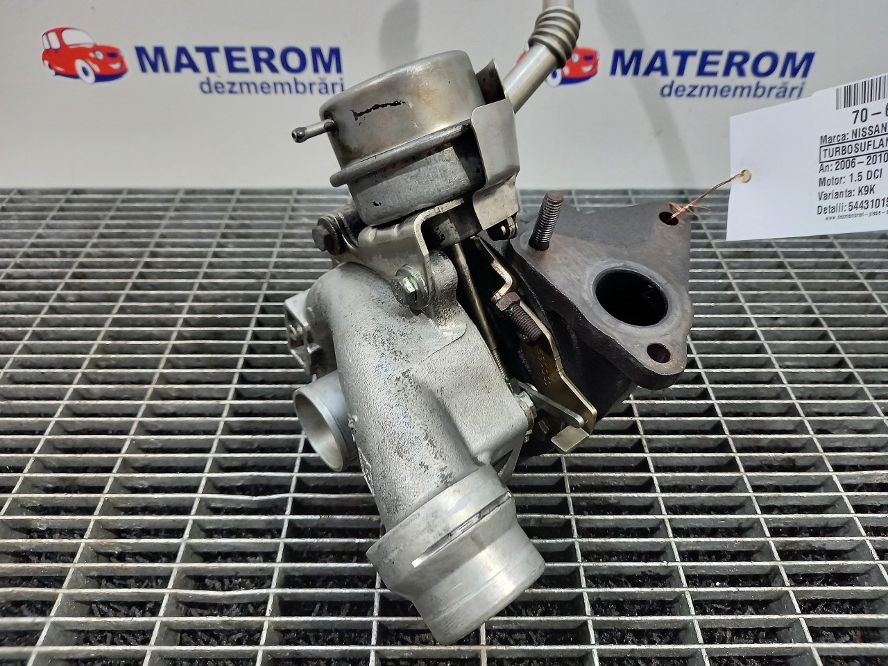 TURBOSUFLANTA NISSAN QASHQAI QASHQAI 1.5 DCI - (2006 2010)