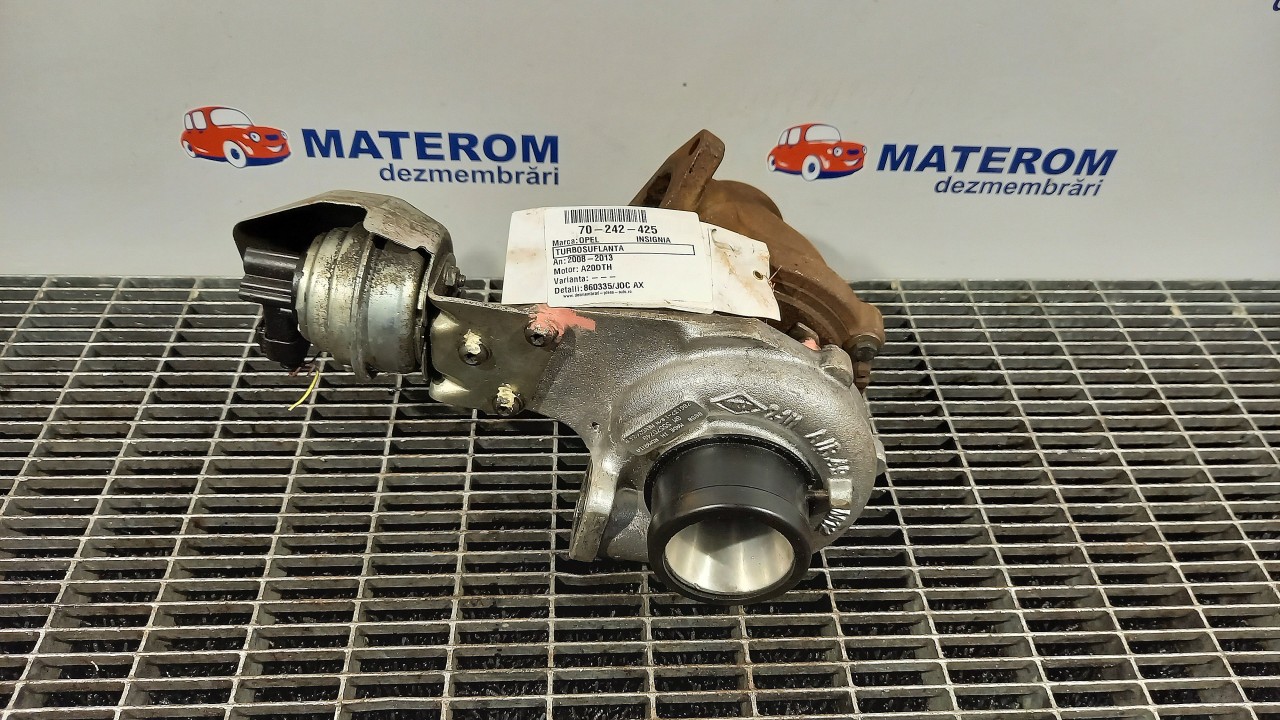 TURBOSUFLANTA OPEL INSIGNIA A20DTH - (2008 2013)