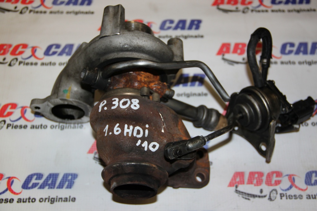 Turbosuflanta Peugeot 308 1.6 HDI cod: 9673283680 model 2010