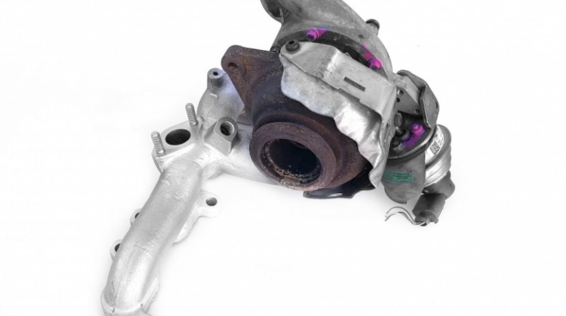 Turbosuflanta + Supapa Electrica Oe Volkswagen Passat B6 2005-2010 1.6 TDI CAYC 03L253016T