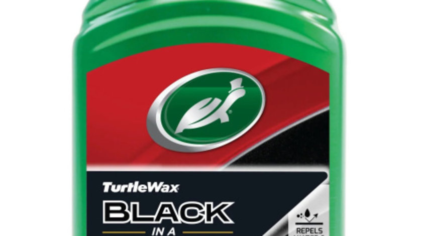 Turtle Wax Black In A Flash Solutie Dressing Luciu Plastic Exterior Si Anvelope 300ML FG52791