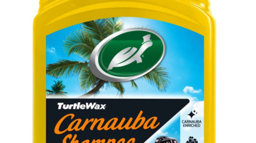 Turtle Wax Carnauba Shampoo Wash &amp; Wax Sampon Auto Cu Ceara 500ML TW FG53337
