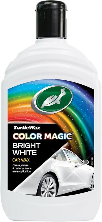 Turtle Wax Color Magic Bright White Wax Polish Alb New Formula 500ML TW FG52712