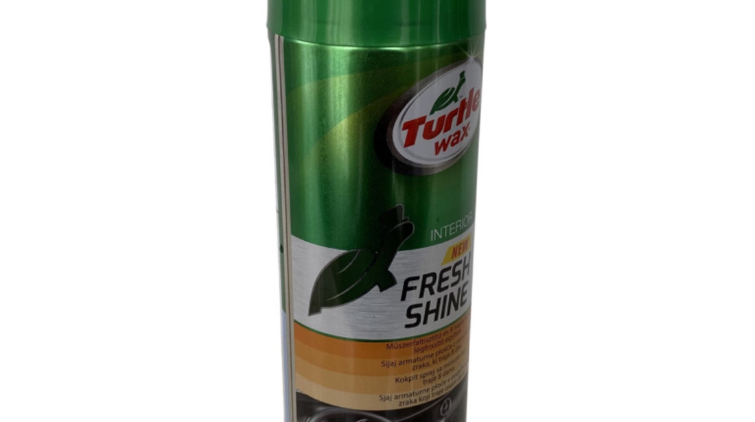 Turtle Wax Fresh Shine Interior Spray Silicon Bord Lamaie 500ML FG7906