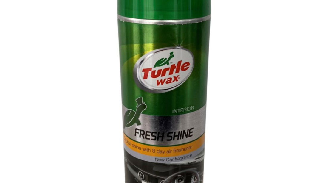 Turtle Wax Fresh Shine Interior Spray Silicon Bord New Car 500ML FG7625