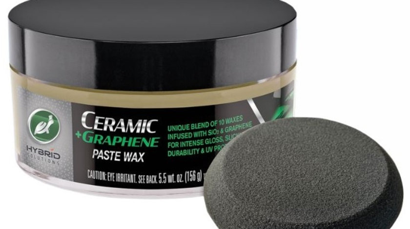 Turtle Wax Hybrid Solutions Ceramic + Graphene Paste Wax Ceara Solida 156G AMT70-211