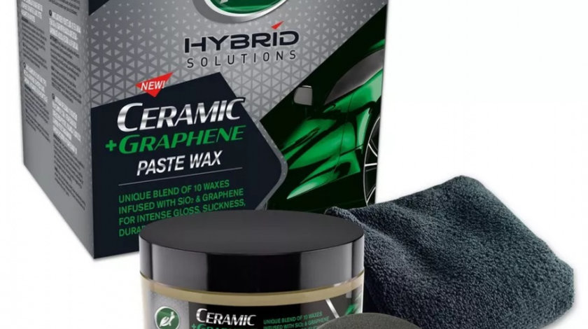 Turtle Wax Hybrid Solutions Ceramic + Graphene Paste Wax Ceara Solida 156G TW FG53967