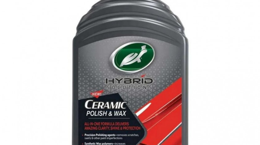 Turtle Wax Hybrid Solutions Ceramic Polish And Wax Polish &amp; Ceara 500ML TW FG53590