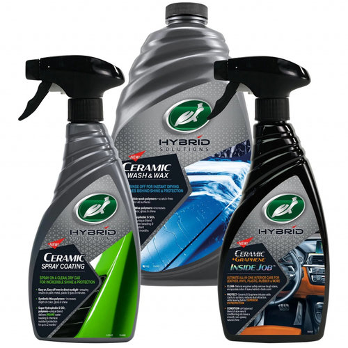 Turtle Wax Hybrid Solutions Sampon Auto Cu Ceara 1.42L TW FG53589 + Turtle Wax Hybrid Solutions Cera...