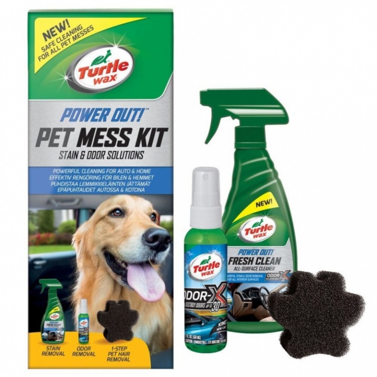 Turtle Wax Kit Curatare Interior Auto Animale Power Out 53037