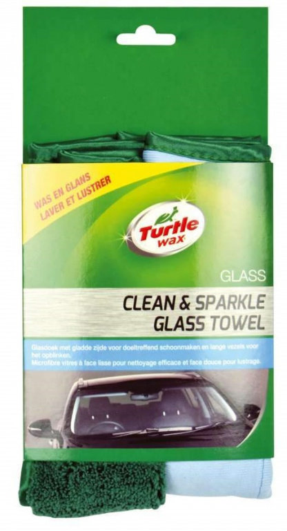 Turtle Wax Laveta Lustruit Sticla Clean and Sparkle Glass Towel 39 X 37CM X5344TD
