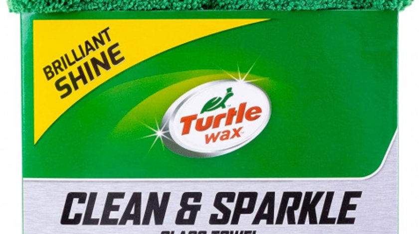 Turtle Wax Laveta Microfibra Clean &amp; Sparkle Glass Towel X5344TD