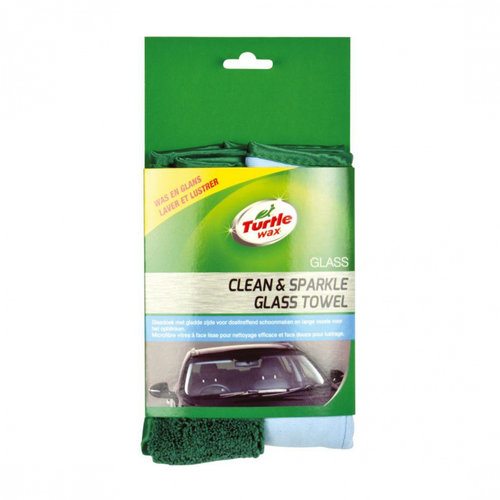 Turtle Wax Laveta Microfibra Clean &amp; Sparkle Glass Towel X5344TD