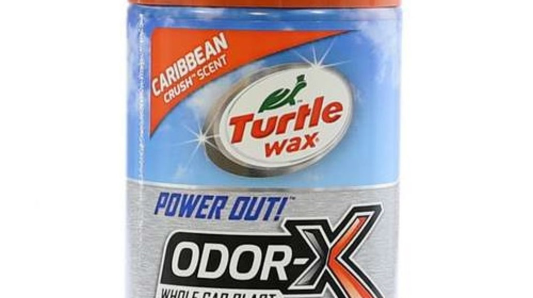 Turtle Wax Odorizant Interior Power Out Odor-X Whole Car Balast Caribbean Crush 100ML FG53048
