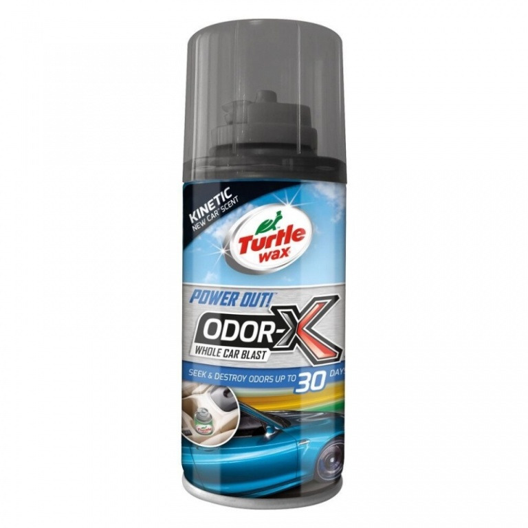 Turtle Wax Odorizant Interior Power Out Odor-X Whole Car Blast New Car 100ML FG53047