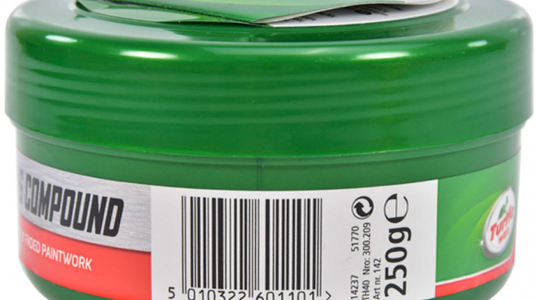 Turtle Wax Pasta Restaurare Vopsea Matuita Red Rubbing Compound 250G TW FG7608