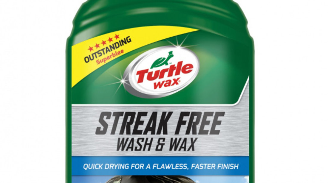 Turtle Wax Sampon Auto Si Ceara Streak Free Wash &amp; Wax 500ML TW FG7636